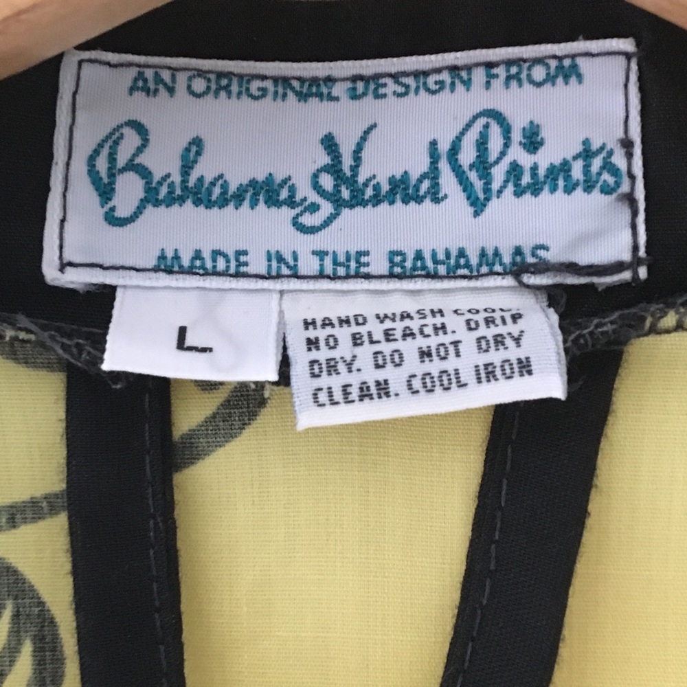 Bahama Hand Prints Robe - Picture 7 of 8